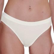 Sloggi Truser 3P GO Casual High Leg Brief Hvit bomull XX-Large Dame