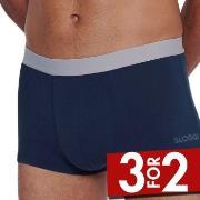 Sloggi 6P Men GO ABC 2 0 Hipster Marine bomull Large Herre