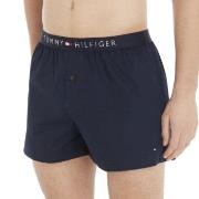 Tommy Hilfiger Cotton Woven Boxer Icon Marine Small Herre