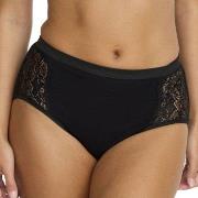 Damella Truser Brief 17860 Midi Svart bomull Medium Dame