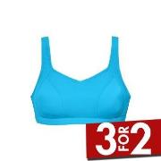 Damella Elisabeth Padded Bikini Bra Turkis 36 Dame