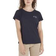 Tommy Hilfiger Original Lounge T Shirt Marine X-Large Dame