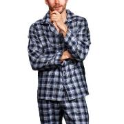 Topeco Mens Cotton Pyjama Marine bomull XX-Large Herre