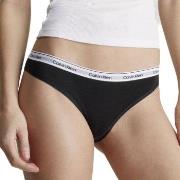 Calvin Klein Truser Modern Logo Bikini Brief Svart bomull Large Dame