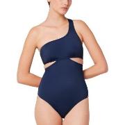 Triumph Summer Mix And Match 03 Padded Swimsuit Navy B 40 Dame