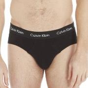 Calvin Klein 3P Cotton Stretch Hip Brief Hvit/Svart bomull Medium Herr...