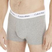 Calvin Klein 3P Cotton Stretch Low Rise Trunks Lysgrå bomull X-Small H...