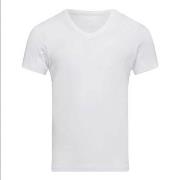 JBS Bamboo O Tee Absorbent T Shirt Hvit Large Herre