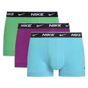 Nike 3P Everyday Essentials Cotton Stretch Trunk Blå/Lila bomull X-Lar...