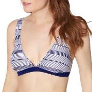 Triumph Summer Waves Padded Bikini Bra Blå Mønster B 44 Dame