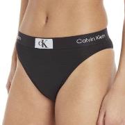 Calvin Klein Truser CK96 High Waisted Brazilian Briefs Svart bomull X-...