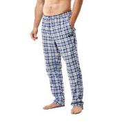 Björn Borg Core Pyjama Pants Lysblå Rutete bomull Large Herre