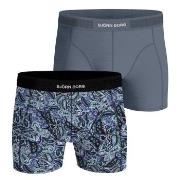 Björn Borg 2P Premium Cotton Stretch Boxer 2354 Blå Mønster bomull X-L...