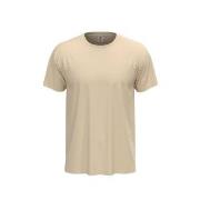 Stedman Classic Men T-shirt Beige bomull Large Herre