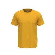 Stedman Comfort Men T-shirt Sennepsgul bomull XX-Large Herre