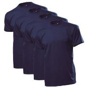 Stedman 4P Comfort Men T-shirt Marine bomull 4XL Herre