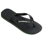 Havaianas Brasil Logo Svart Str 35/36