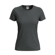 Stedman Classic Women T-shirt Stålgrå bomull Medium Dame