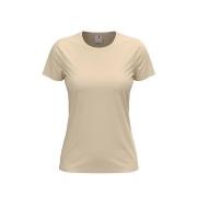 Stedman 4P Classic Women T-shirt Beige bomull X-Small Dame