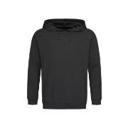 Stedman Hooded Sweatshirt Unisex Svart bomull XX-Large