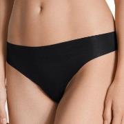 Calida Truser Natural Skin Thong Svart X-Small Dame