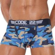 Code 22 Army Trunk Blå Mønster Small Herre