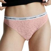 Calvin Klein Truser Lace Thong Lysrosa polyamid XX-Large Dame