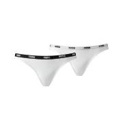 Puma Truser 2P Iconic Bikini Hvit Small Dame