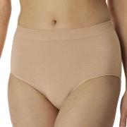 Schiesser Truser Retro Slip Beige polyamid Small Dame