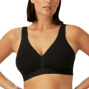 NATURANA BH Athleisure Soft Bra Svart bomull D 80 Dame