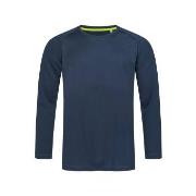 Stedman Active 140 Long Sleeve Marine polyester Small Herre