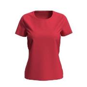 Stedman Women Lux T Rød bomull X-Small Dame