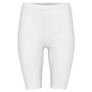 Decoy Mid-length Capri Leggings Hvit økologisk bomull Medium Dame