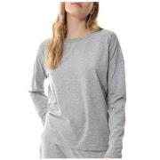 Mey Yona Long-sleeve T-shirt Grå X-Large Dame