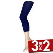 Decoy 40 Den Microfiber Leggings Mørkblå polyamid XXXL Dame