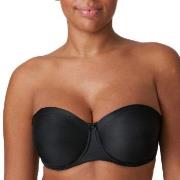 PrimaDonna BH Satin Non Padded Strapless Bra Svart C 90 Dame