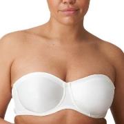 PrimaDonna BH Satin Non Padded Strapless Bra Benhvit D 70 Dame