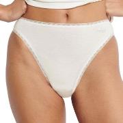 Sloggi Truser 2P Go Tai Hvit bomull X-Large Dame