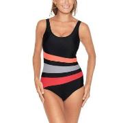 Wiki Swimsuit Bianca Classic Svart/Rosa 54 Dame