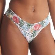 Hanky Panky Truser 2P Printed Low Rise Thong Rosa Mønster nylon One Si...