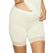 Lady Avenue Bamboo Short Leggings With Lace Benhvit Bambus X-Large Dam...