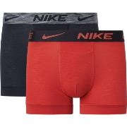 Nike 6P Dri-Fit ReLuxe Trunk Rød/Svart X-Large Herre