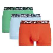 Nike 6P Everyday Essentials Cotton Stretch Trunk D1 Oransje bomull Med...