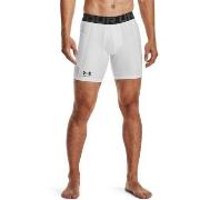 Under Armour 2P HeatGear Mid Compression Shorts Hvit Small Herre