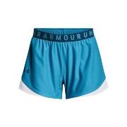 Under Armour 3P Play Up Shorts 3.0 Blå polyester Medium Dame