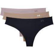 Under Armour Truser 9P Pure Stretch Thong Svart m Beige X-Small Dame