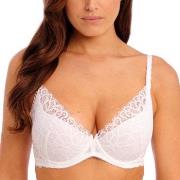 Wacoal BH Raffine Plunge Push Up Bra Hvit A 80 Dame