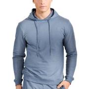Bread and Boxers Organic Cotton Men Hooded Shirt 2P Lysblå X-Large Her...