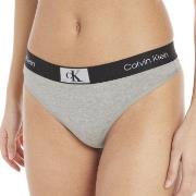 Calvin Klein Truser 3P CK96 Cotton Thong Lysgrå bomull Large Dame