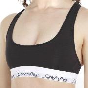 Calvin Klein BH 2P Modern Cotton Bralette D1 Svart Medium Dame